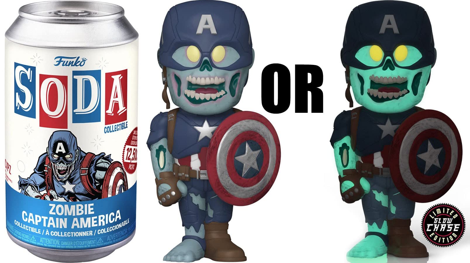 Amazon.com: FUNKO VINYL SODA: What If - Zombie Captain America